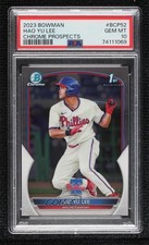 2023 Bowman Chrome Prospects Hao-Yu Lee Hao Yu Lee #BCP-52 PSA 10 GEM MT 0yn3