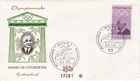 1968 Germany FDC cover Olympic Games Mexico - Pierre de Coubertin