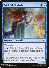 Wishful Merfolk The List Reprints 73 MTG LP