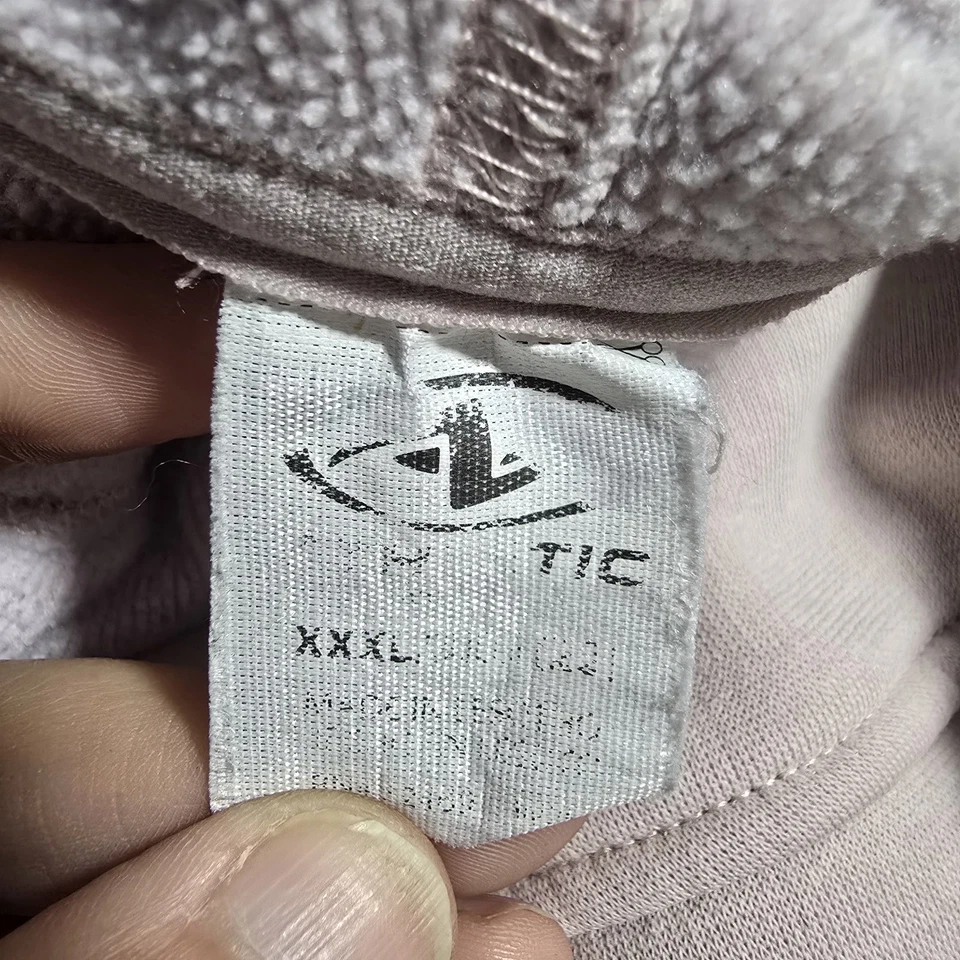 Athletic Works Women’s 3X Pink Hoodie Pullover Oversized Raglan Thumb Holes - Image 3 of 4