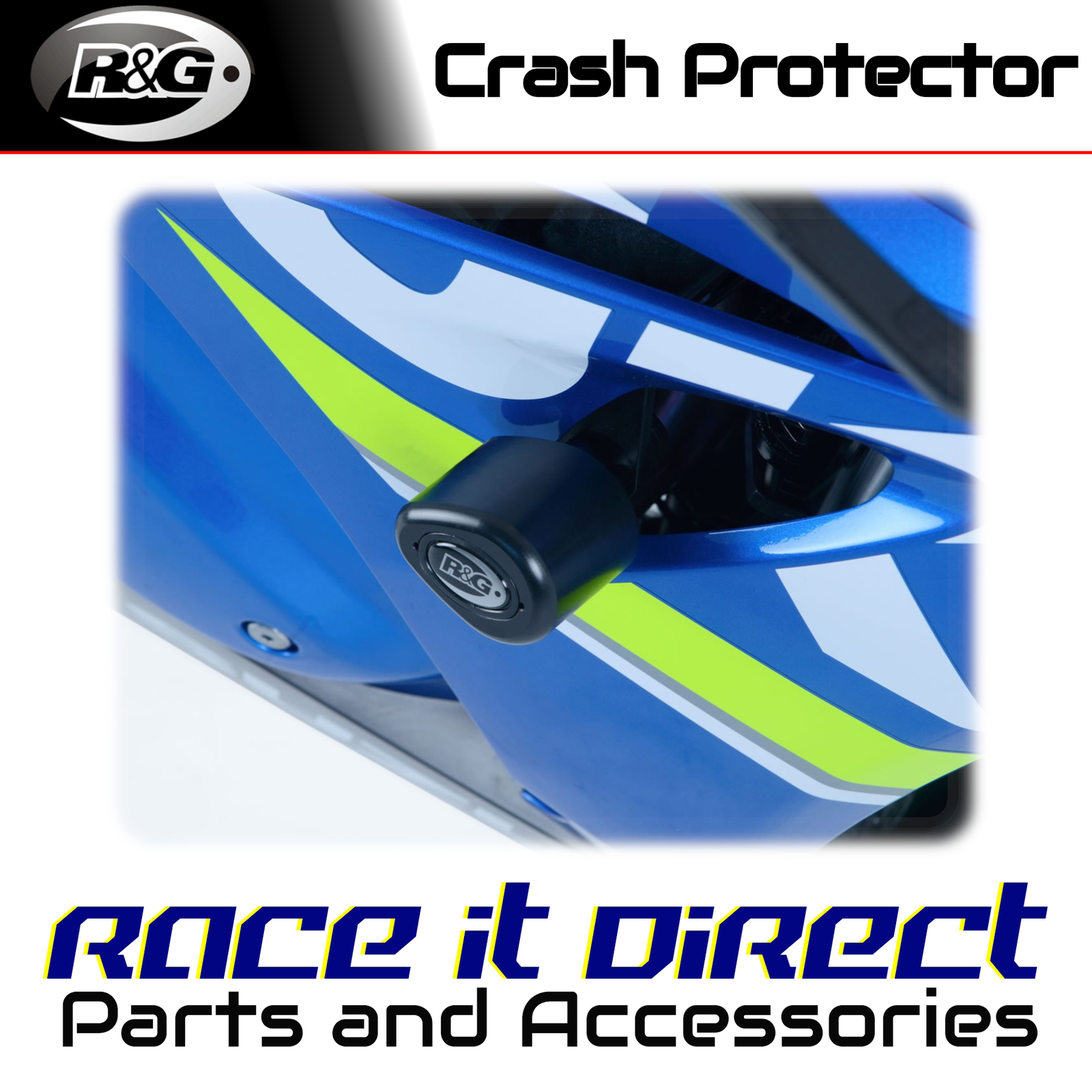 Crash Protectors for Suzuki GSX-R1000R 2017-2024 Aero Non-Drill R&G