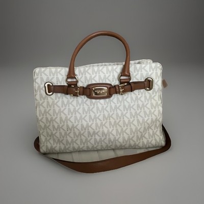 Michael Kors Signature Logo Satchel Black