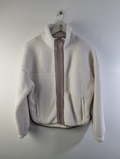 M&S Goodmove Women's Teddy Jacket Size 10 White NEW