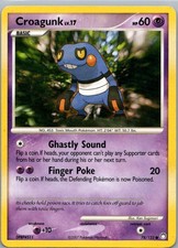 Pokemon TCG Croagunk 78/123 Mysterious Treasures LP