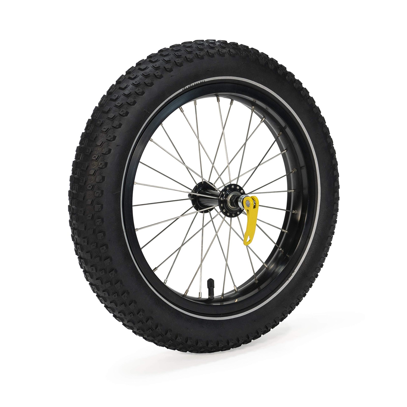Burley Coho 16+ Wheel Kit, Black, 16 x 3 inch