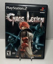 Chaos Legion PS2 PlayStation 2 Manual Tested Replacement Case ••
