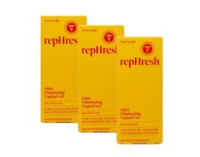 RepHresh Odor Eliminating Vaginal Gel 4 Pre-Filled Applicators (Pack of 3)