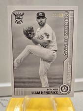 2021 Topps Big League - Award Winners Liam Hendriks #276 Black and White /50 SP