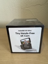 Insta360 GO Ultra Standard Bundle - Midnight Black Sealed Brand New.