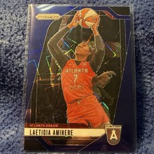 2024 Panini WNBA Prizm Basketball Laeticia Amihere Blue Velocity Card