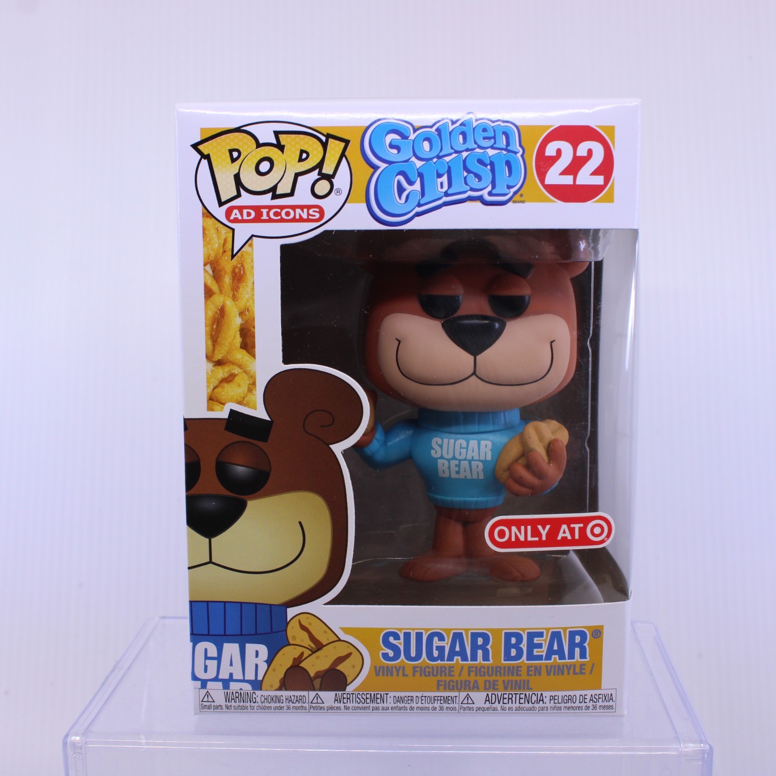 F1 Funko Pop Ad Icons Sugar Bear Golden Crisp Target Exclusive Vinyl Figure 22