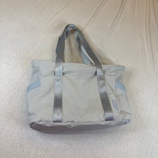 Bagsmart Light blue pilates Gym Tote Bag Yoga Mat Strap Travel Carryall Large