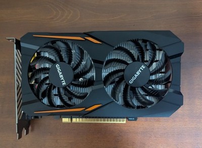 GIGABYTE NVIDIA GeForce GTX 1050 2GB GDDR5 Graphics Card (GV-N1050WF2OC-2GD)