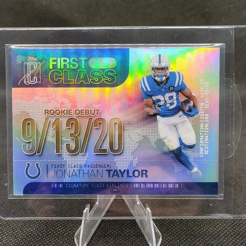 2025 Topps Signature Jonathan Taylor Base (RAW)