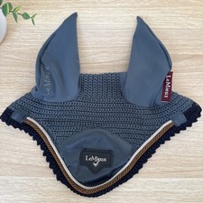 Lemieux Loire Ear Bonnet Petrol Blue RARE Equ...