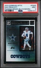 2023 PANINI DONRUSS OPTIC PASSING GRADE BLACK PANDORA DAK PRESCOTT 10/25 PSA 9