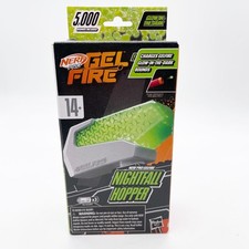 Nerf Pro Gelfire Nightfall Hopper Glow-in-Dark Electronic 5000 Rounds NEW Gray