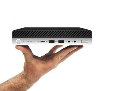 *3Jahre GEWL* HP EliteDesk 800 G3 DM i3 7Gen 4GB 1TB SSD wi10