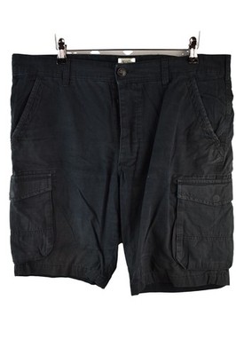 ACW85 Black Cargo Shorts size 34 Mens summer beach holiday Casual Outdoors