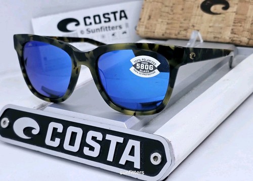 Occhiali da sole Costa Del Mar Bayside 580G - Tartaruga/argento