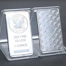 For 1 Troy Oz .999 Fine Silver Bar Sealed Collectible Bullion