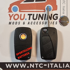 GUSCIO CHIAVE per FIAT 3 Tasti -> Bravo Stilo FIAT PANDA DUCATO PUNTO 500 600