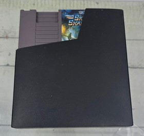 Vintage Nintendo NES Sky Shark Game Cartridge Taito 1989 Shooter With Manual