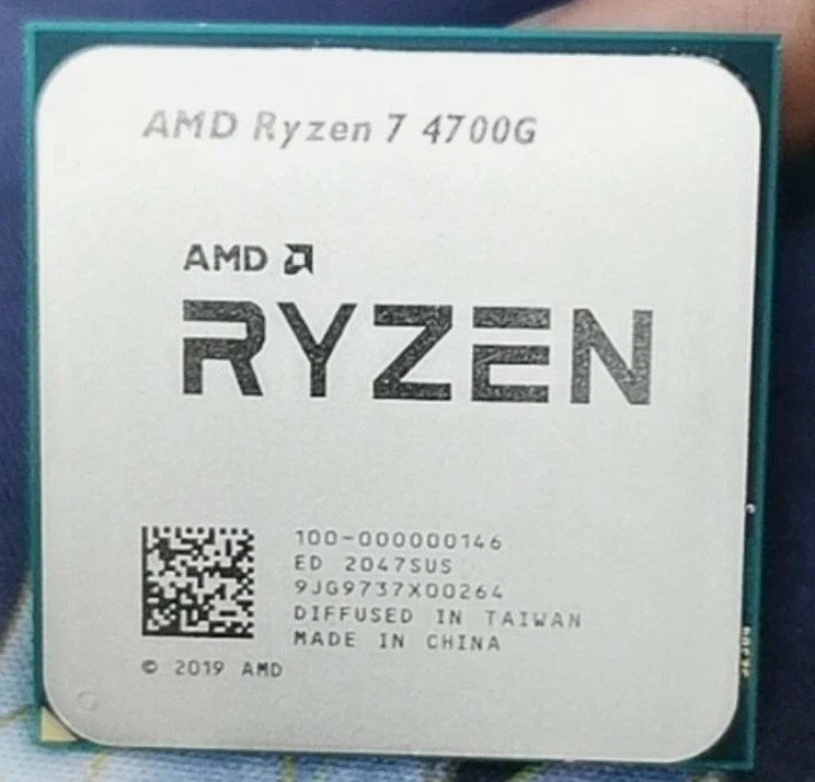 Procesador CPU AMD Ryzen R7 4700G AM4 3,6 GHZ 8C 16T con gráficos Radeon de escritorio