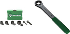 Slug Buster Knockout Kit 1/2"-1-1/4"  Hex Ratchet Wrench 1" 