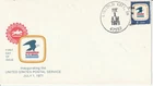 1396 Postal Service July 1 1971 FDC First Day Lincoln City Indiana