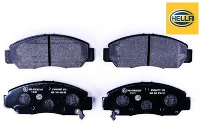 HELLA 8DB355010-981 Bremsbelagsatz für Scheibenbremse Bremsbelagsatz für Honda 