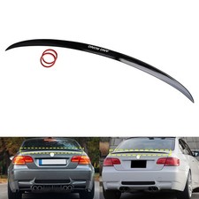 Schwarz M3 Stil Heckspoiler Flügel Lippe für BMW 3er Cabriolet E93 2 Tür 2007-13