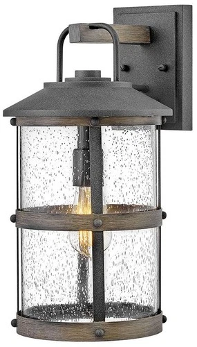 Hinkley Lakehouse 17 1/4" High Aged Zinc Outdoor Wall Light - Picture 2 of 7