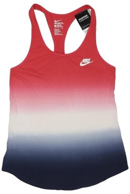 Nike Top Damen Trägertop Tanktop Unterhemd Gr. S Baumwolle Mehrfarbig #ep30qb4