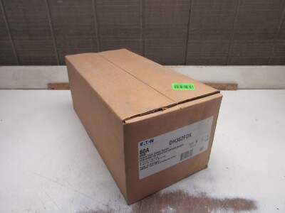 EATON DH362FDK 60A 600V 3POLE TYPE-12 DUSTTIGHT FUSIBLE SER-B NEW IN BOX !! M/O