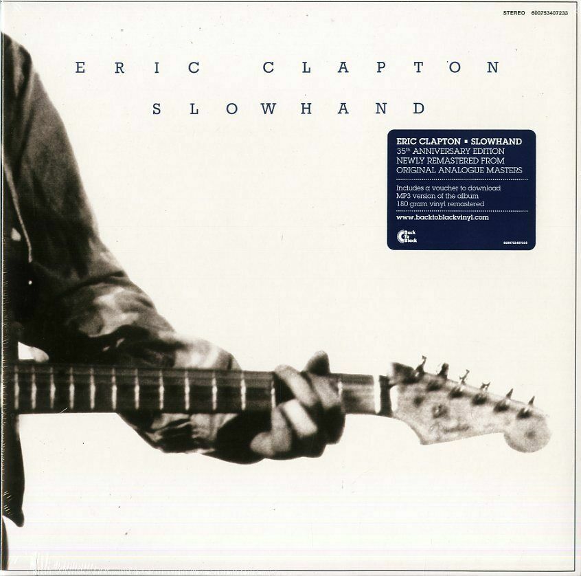 Clapton Eric Slowhand Vinyl Lp (35th Anniversary Edition) New & Sealed