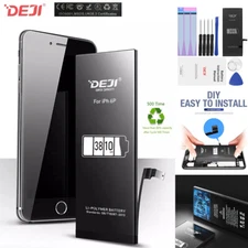 DEJI OEM Replacement Internal Battery for Apple iPhone X 8 7 6 6s Plus+Tool Kits