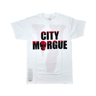 VLONE City Morgue Drip Tee White (VLON-T115) 2019 Men's Size