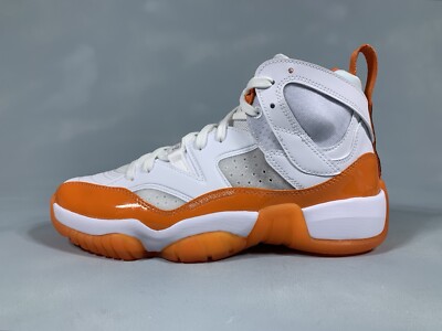 早トク!! サイズ32 オレンジカモメ 虎耳 NO2 ハーフ エヴィス エビス Nike Air Jordan Jumpman Two Trey 'Starfish' White Orange DR9631