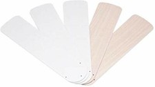 Ciata 42-Inch White/Bleached Oak Replacement Fan Blades - 5 Pack