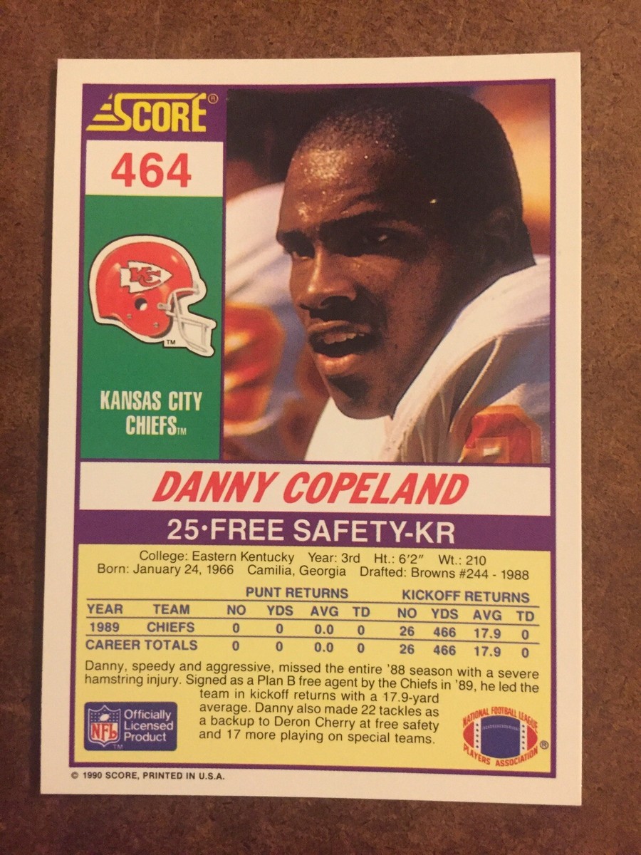 【中古】 NFL大百科（90年版） Danny Copeland 464 Score 1990 NFL Football Trading Card | eBay