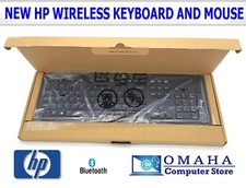 NEW OEM HP SLIM WIRELESS BLACK KEYBOARD AND MOUSE COMBO W/BATTERIES 803183-001
