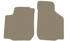 Dunkelbeige Fußmatten, Teppiche VORNE für Skoda Octavia I 1996-2010 14xRand