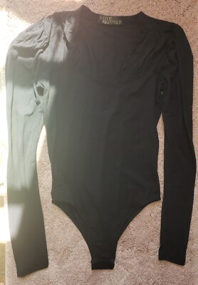 LOVE REPUBLIC WOMEN'S BODYSUIT. SIZE 42. BLACK