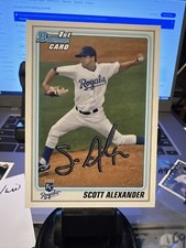 2010 Bowman Draft Scott Alexander #BDPP53 Kansas City Royals