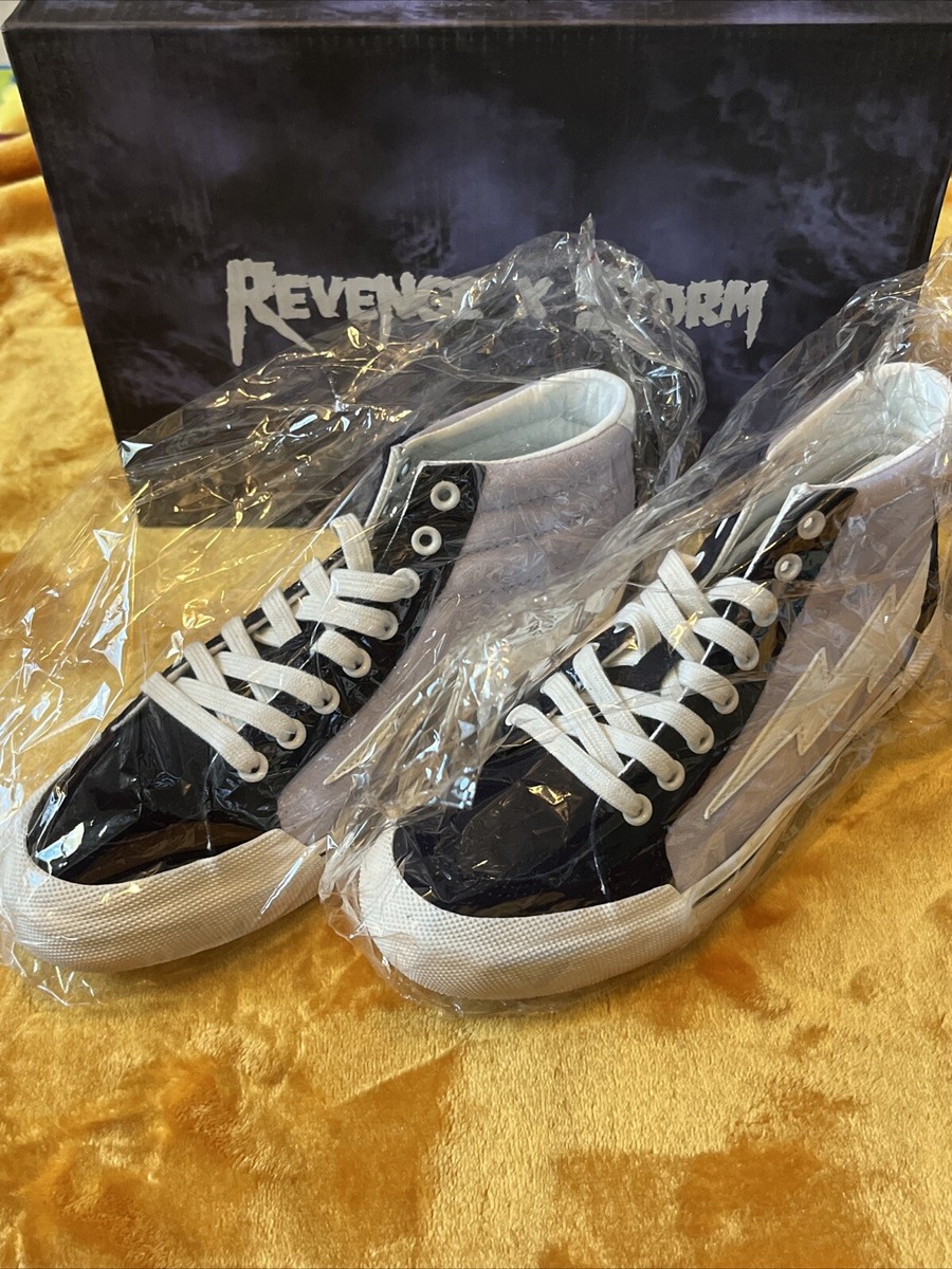 Revenge X Storm Hi-Top Lilac Dark Navy Bolt/Skate Sneaker