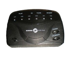 Sabine ZIP-700 Guitar  Bass Automatic Tuner 9V Battery Operated