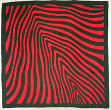 Original Vintage Schal " Fisba Stoffels "