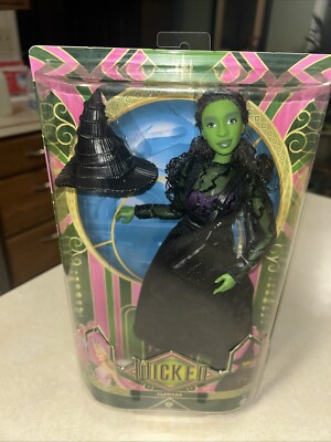   COLLECTIBLE Mattel Wicked Movie Elphaba Fashion Doll URL MISPRINT website