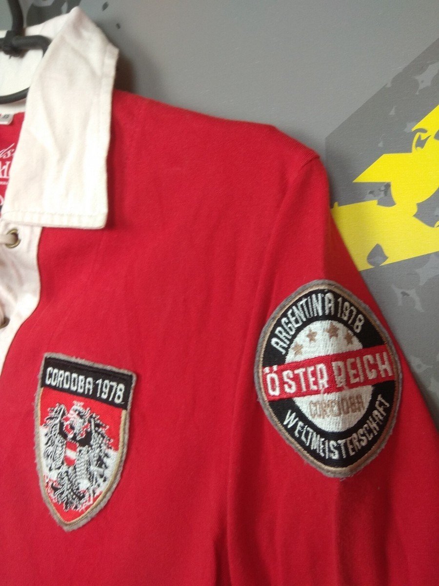 Unisex Shirt Custom Name And Number Austria Football Euro 2024 Austria Football Polo Long Sleeve Shirt 1